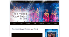 Desktop Screenshot of gospelsingers.sk