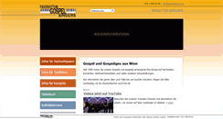 Desktop Screenshot of gospelsingers.at
